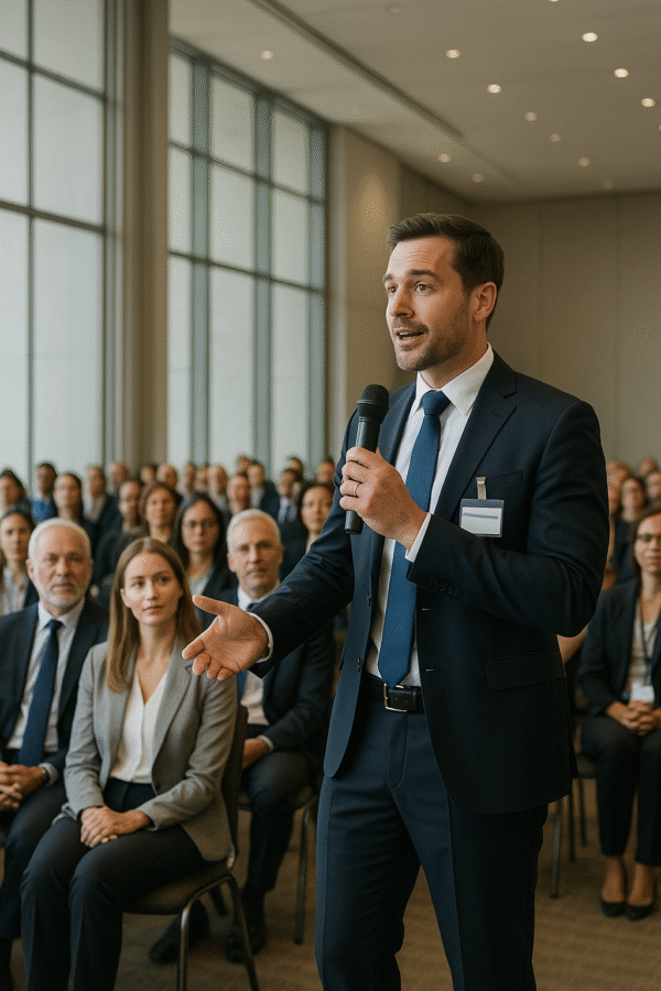 Workshop "Técnicas para Hablar en Público con Confianza en Inglés"